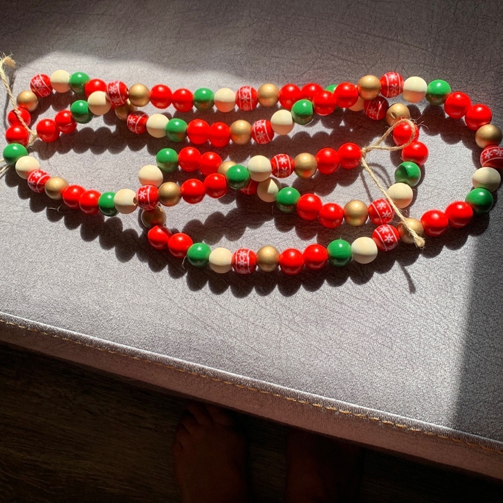 Christmas garland  5 feet in length.